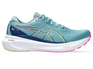 Asics Womens Gel Kayano 30- Gris Blue/Lime Green (1012B357-402)