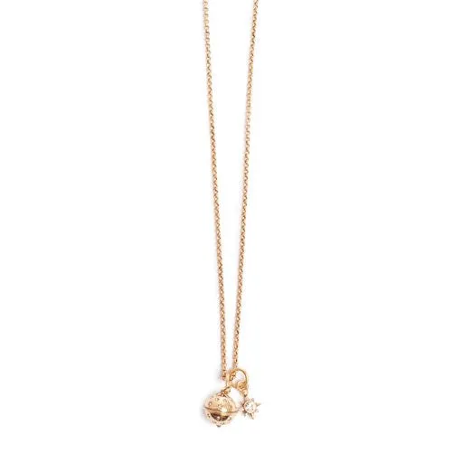 Astro Gold Necklace 65cm