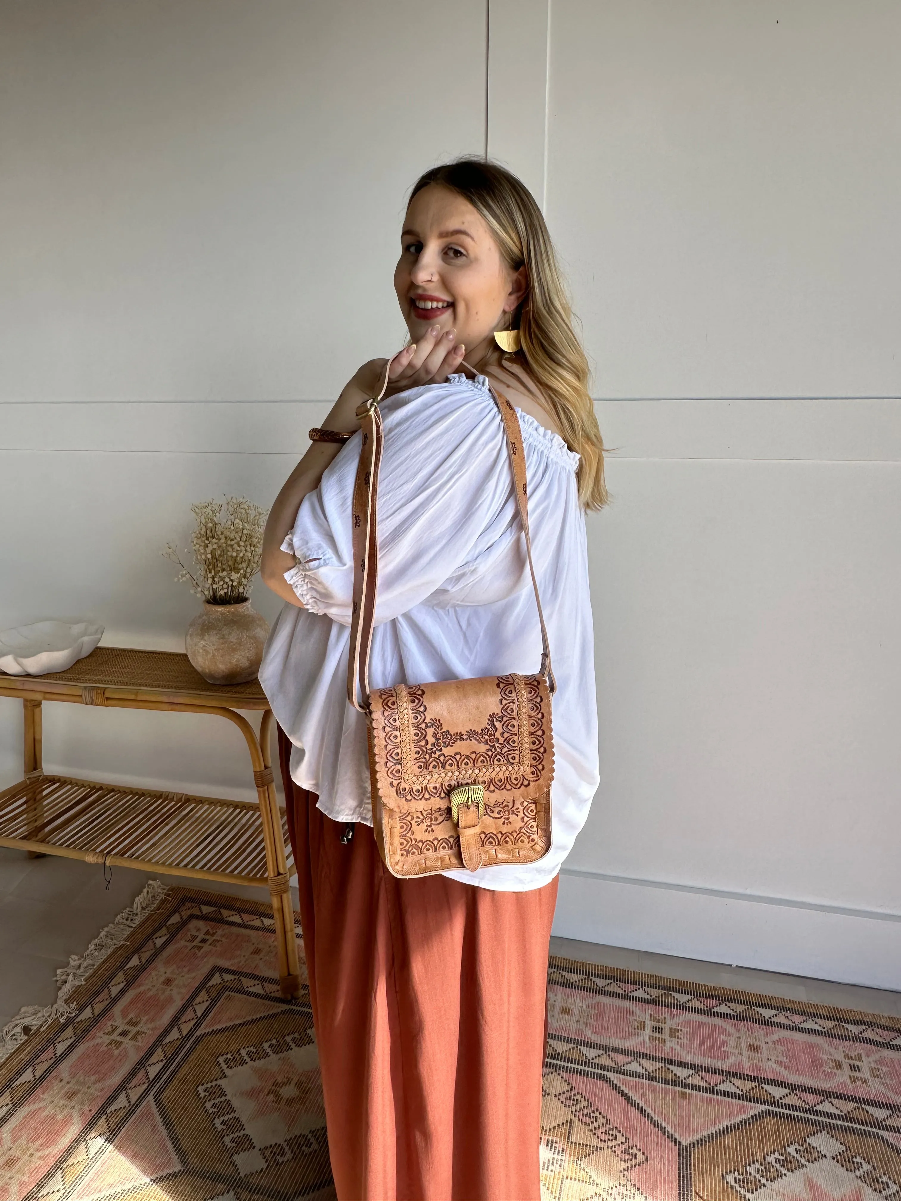 AYAN BOHO BAG ~ Natural