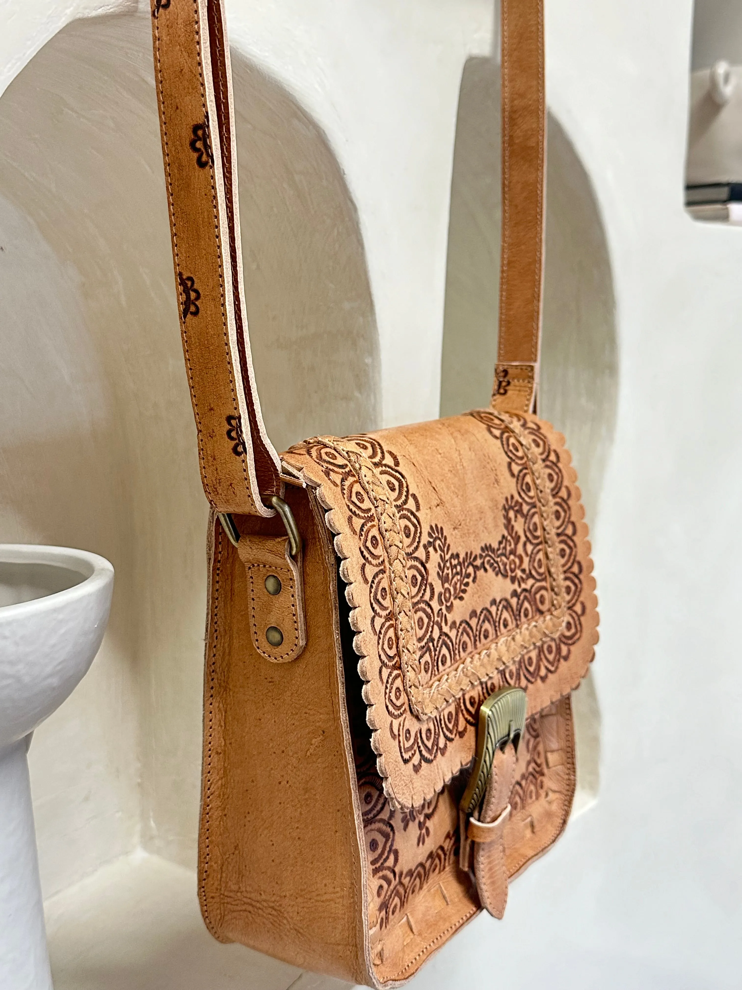 AYAN BOHO BAG ~ Natural