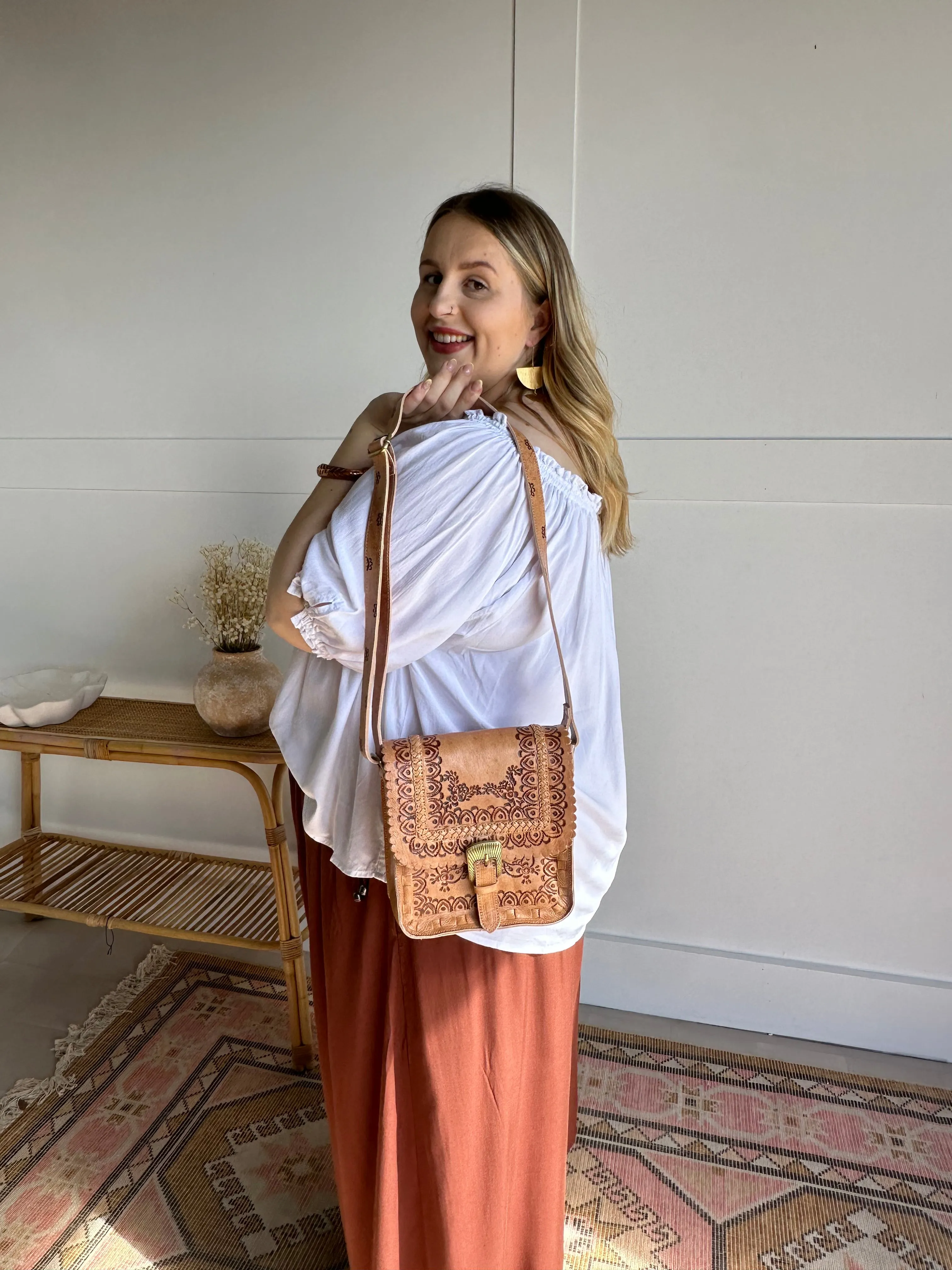 AYAN BOHO BAG ~ Natural