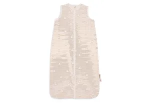 Baby Slaapzak Hydrofiel 90cm Miffy Stripe - Biscuit