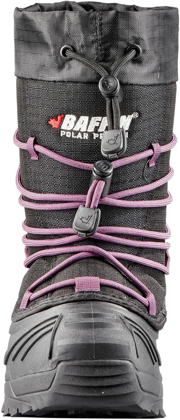 Baffin Kids' Junior YOUNG SNOGOOSE Insulated Waterproof Flexible Comfort-Fit Multi-Layer Tall Snow Boots w/Polar Rubber Base
