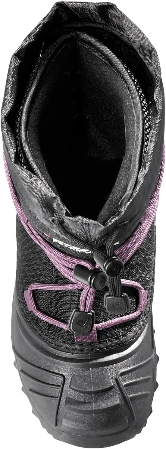 Baffin Kids' Junior YOUNG SNOGOOSE Insulated Waterproof Flexible Comfort-Fit Multi-Layer Tall Snow Boots w/Polar Rubber Base