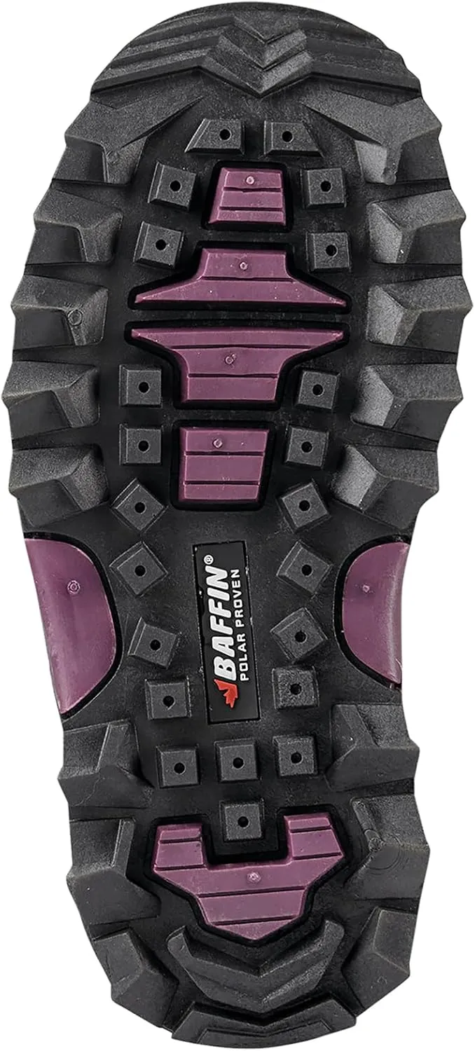 Baffin Kids' Junior YOUNG SNOGOOSE Insulated Waterproof Flexible Comfort-Fit Multi-Layer Tall Snow Boots w/Polar Rubber Base