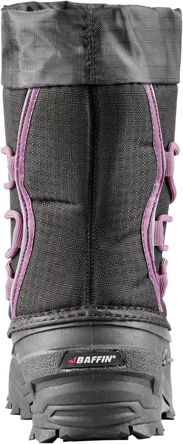 Baffin Kids' Junior YOUNG SNOGOOSE Insulated Waterproof Flexible Comfort-Fit Multi-Layer Tall Snow Boots w/Polar Rubber Base