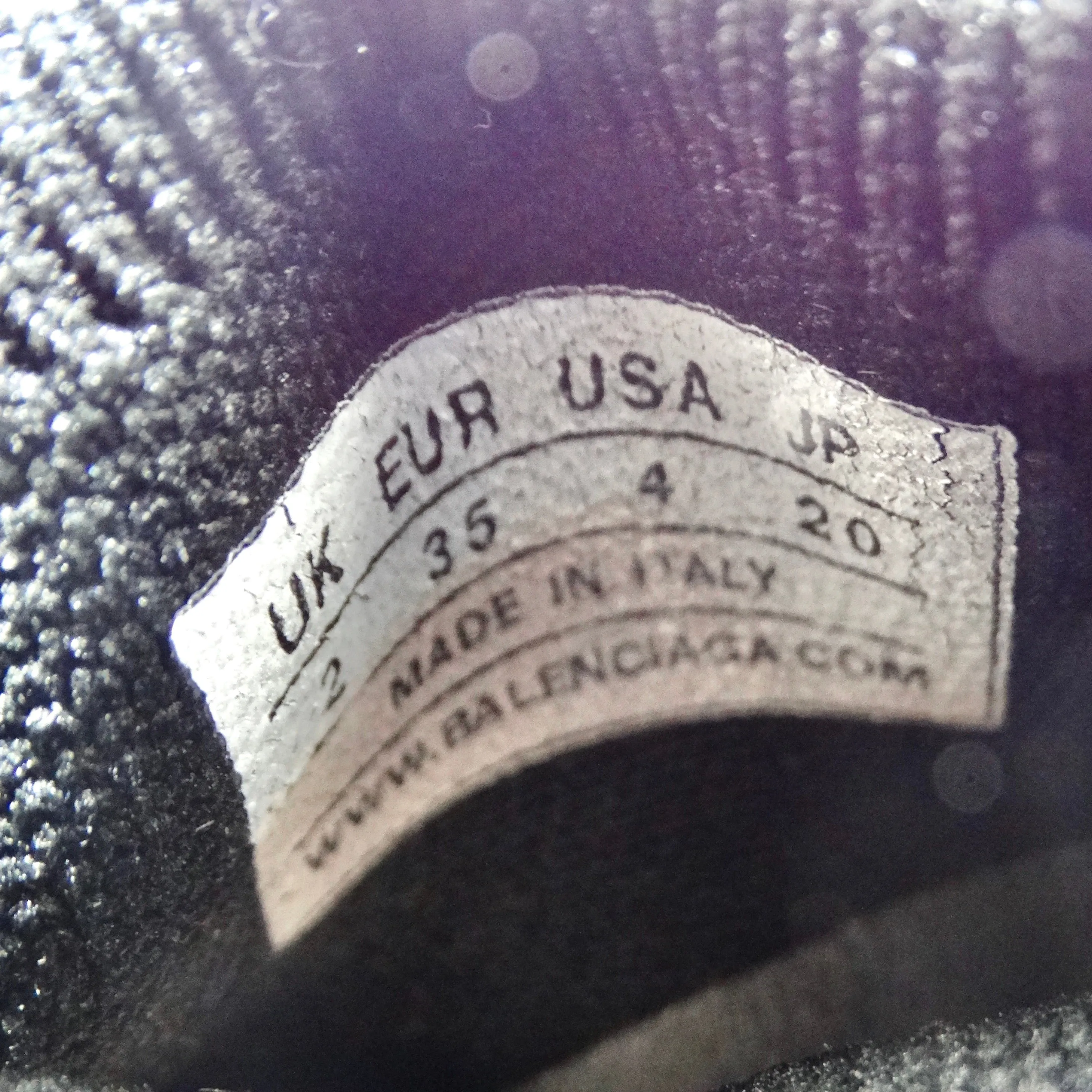 Balenciaga Black Knit Speed Trainer