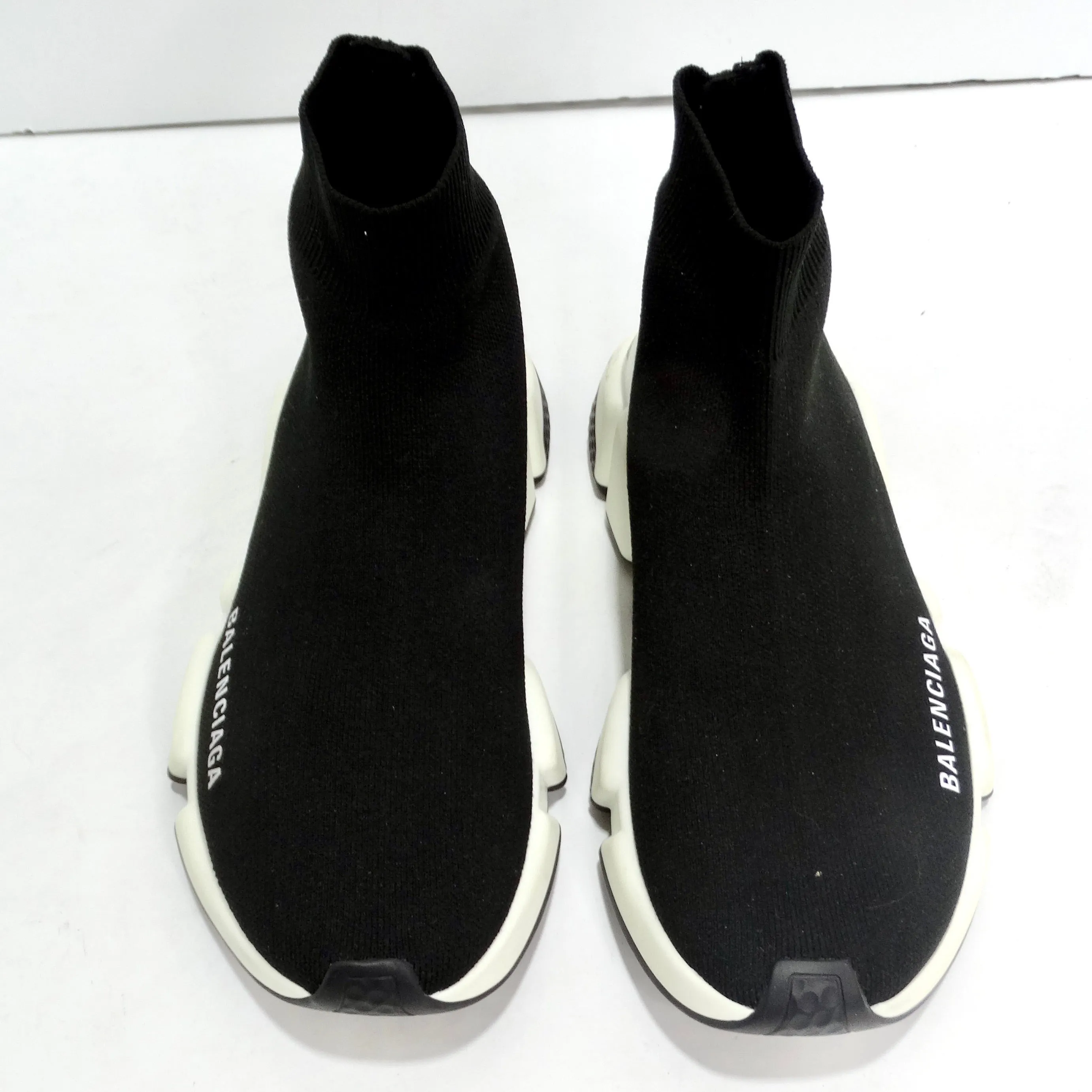 Balenciaga Black Knit Speed Trainer