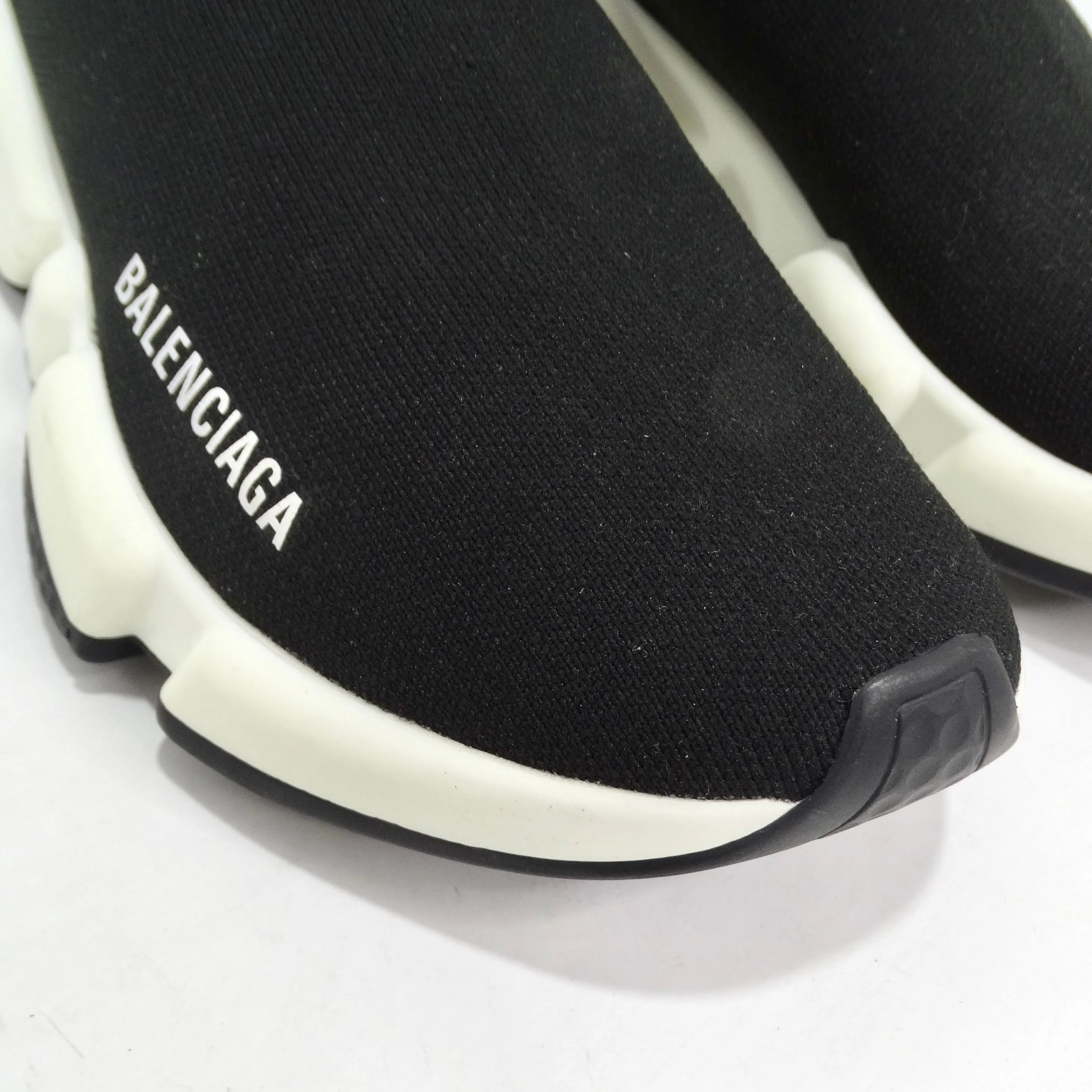 Balenciaga Black Knit Speed Trainer