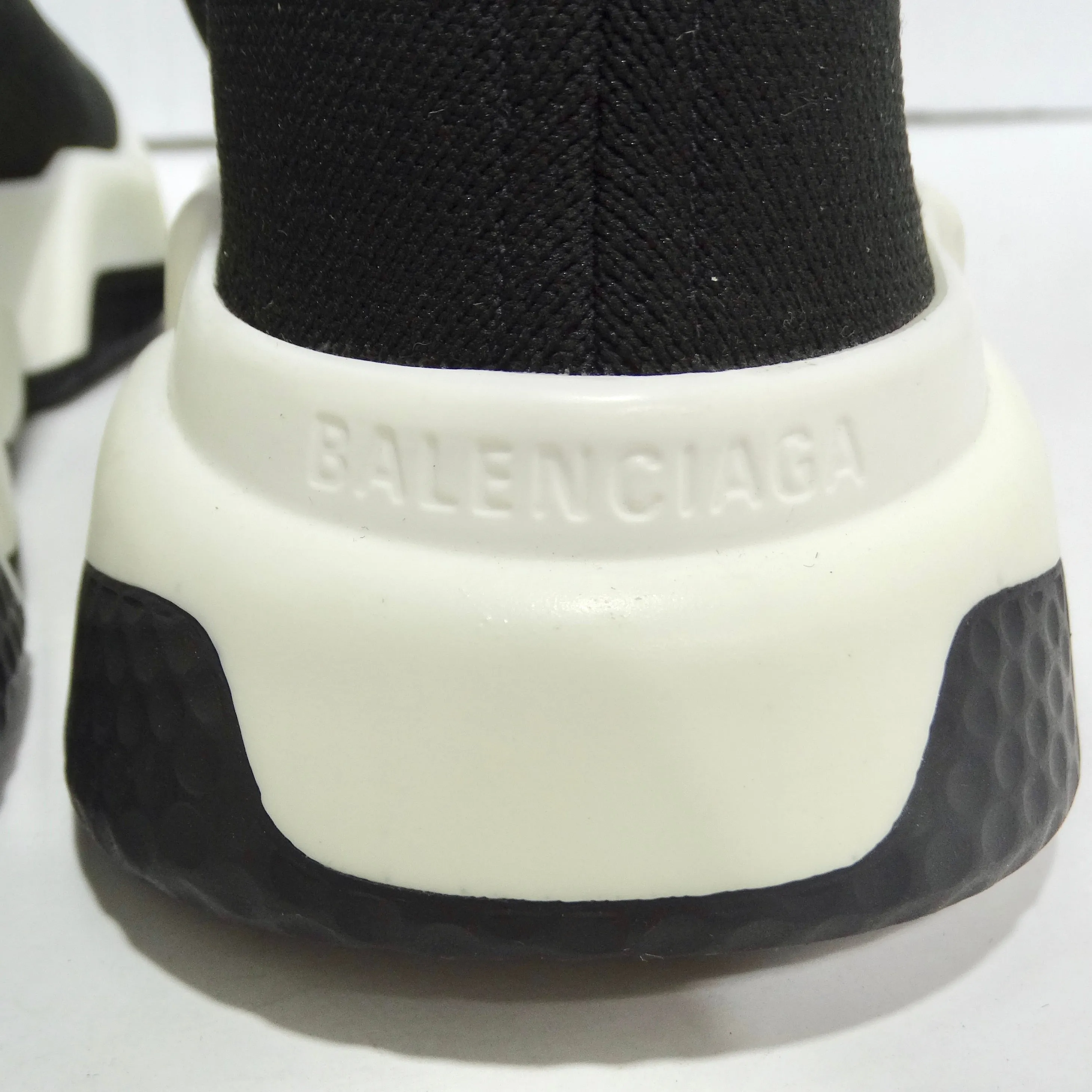 Balenciaga Black Knit Speed Trainer