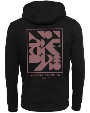 Black Hoodie / Art Terra Front Back Women