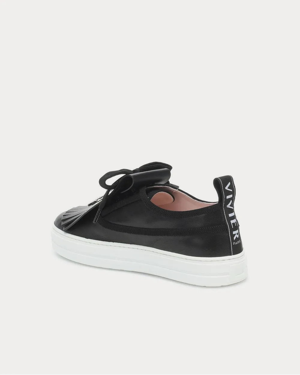 Call Me Vivier leather Nero Slip On Sneakers