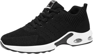 Cathalem Running Shoes for Women Air Cushion Running Shoes Walking Shoes Mesh Gym Fashion Sneakers Athletic Comfortable
