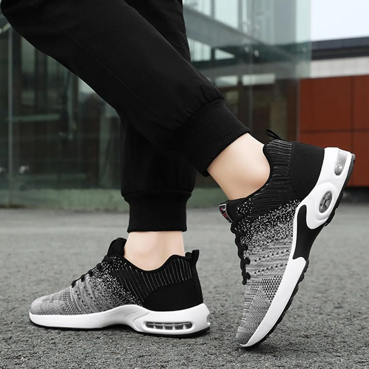 Cathalem Running Shoes for Women Air Cushion Running Shoes Walking Shoes Mesh Gym Fashion Sneakers Athletic Comfortable