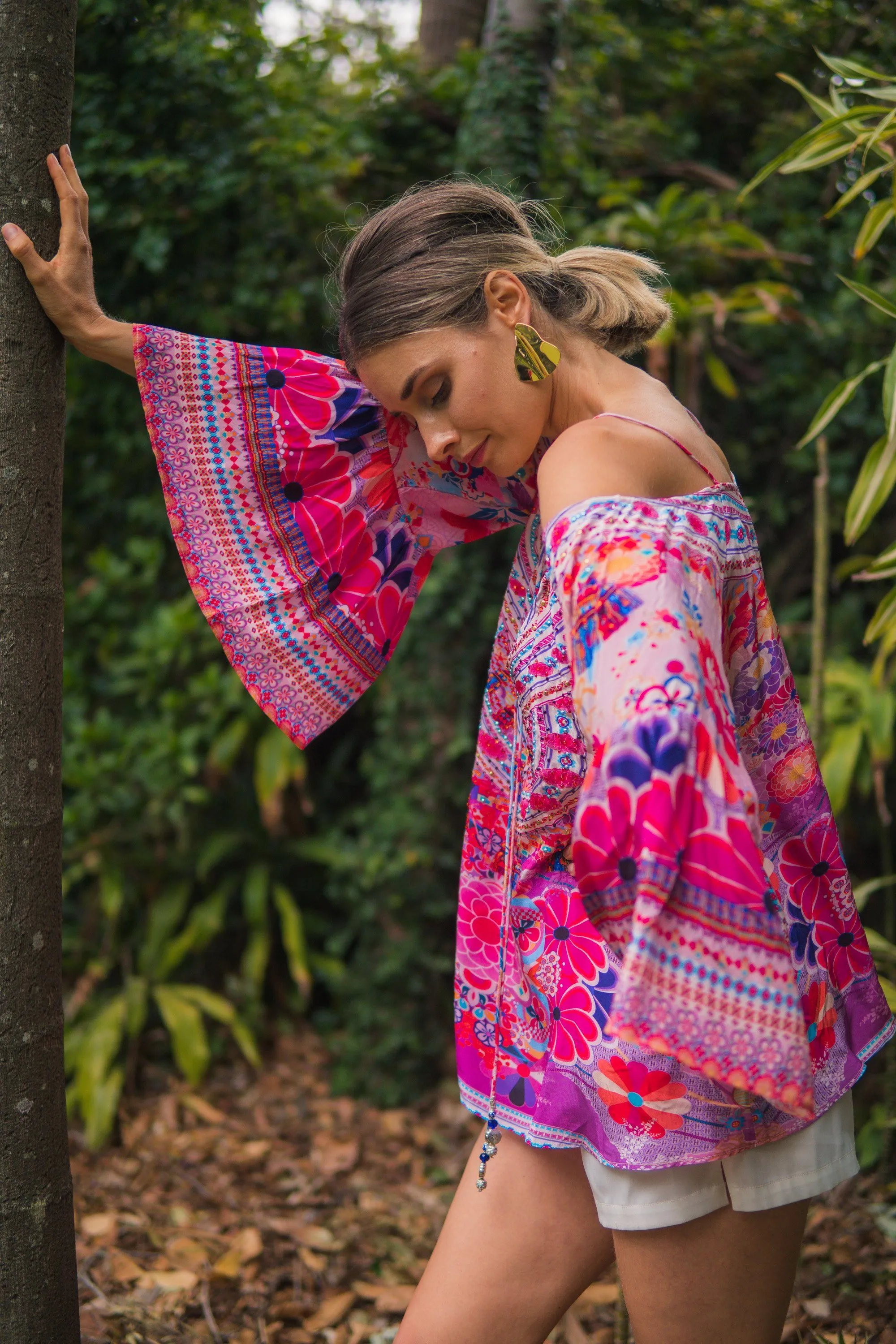 CHERRY BLOSSOM - GYPSY  TOP