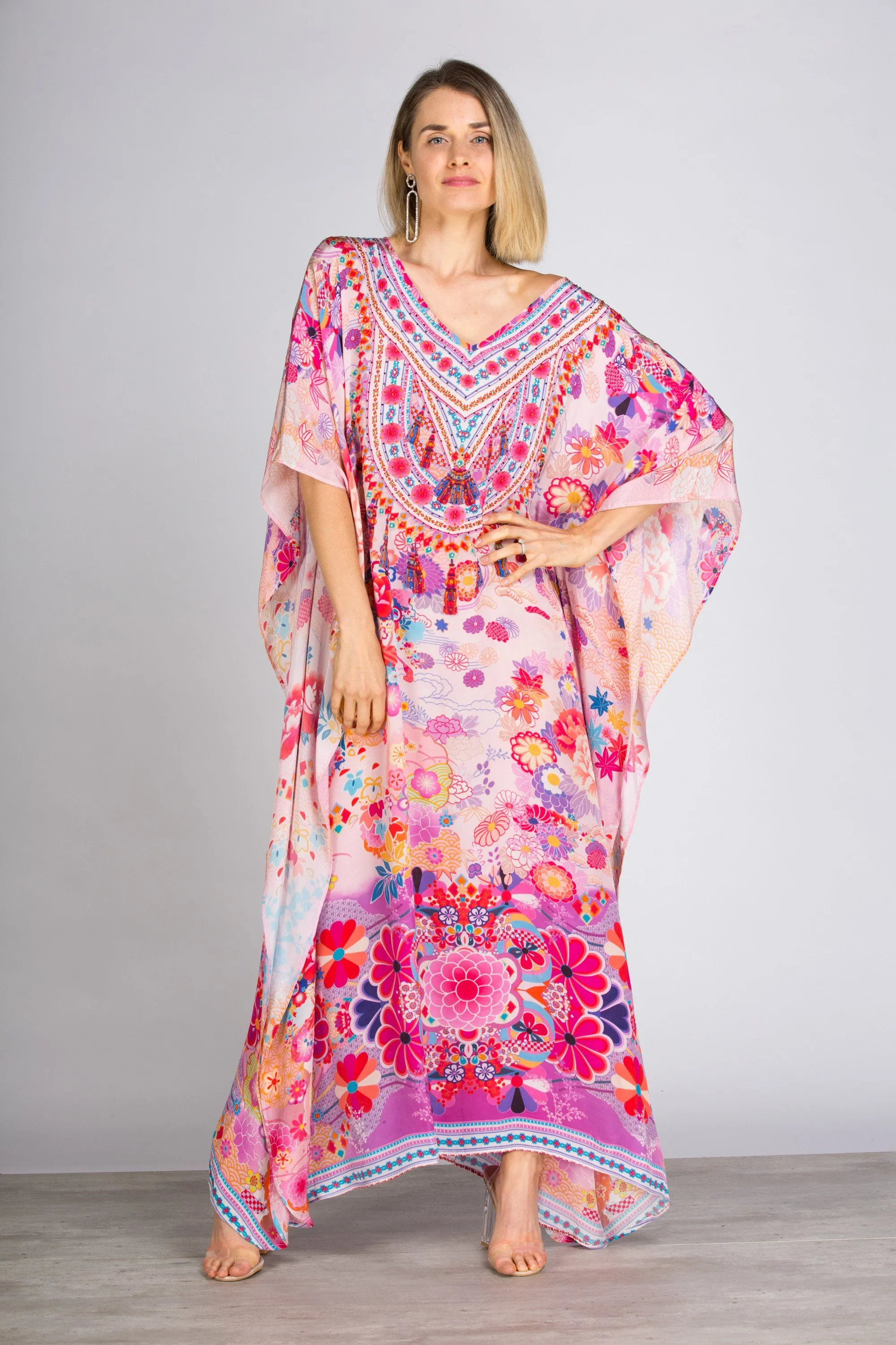 CHERRY BLOSSOM - LONG KAFTAN
