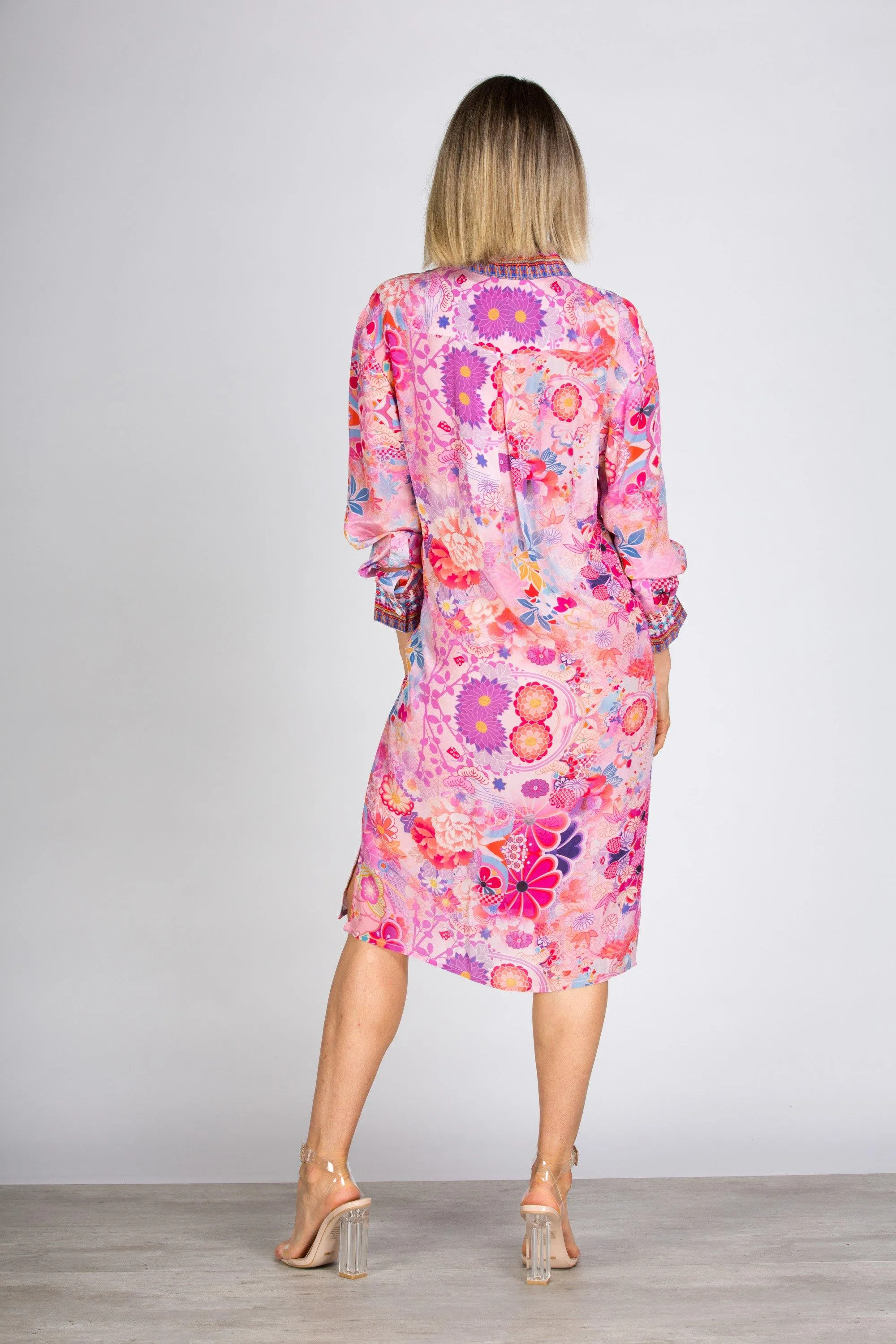 CHERRY BLOSSOM - SHIRT DRESS