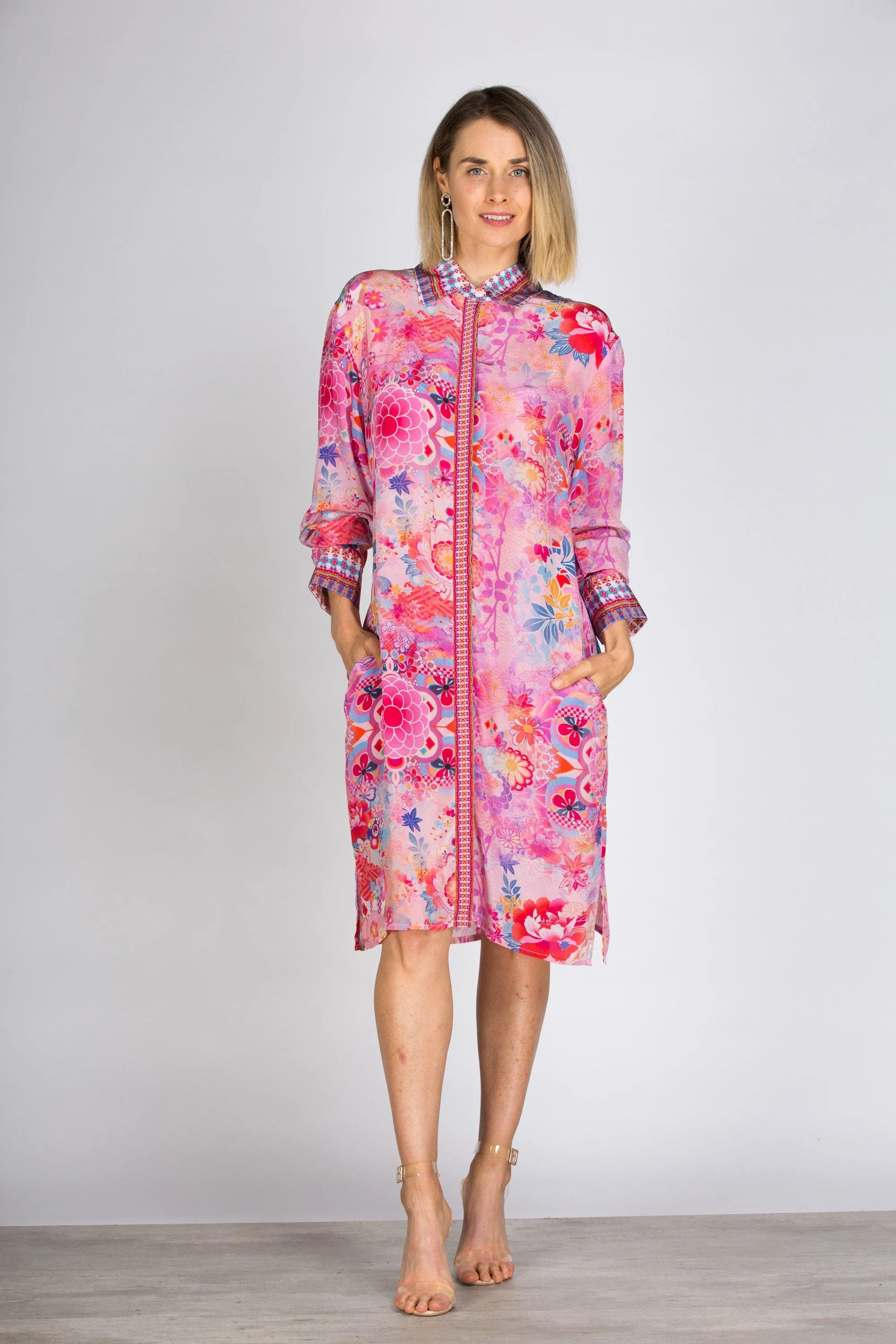CHERRY BLOSSOM - SHIRT DRESS
