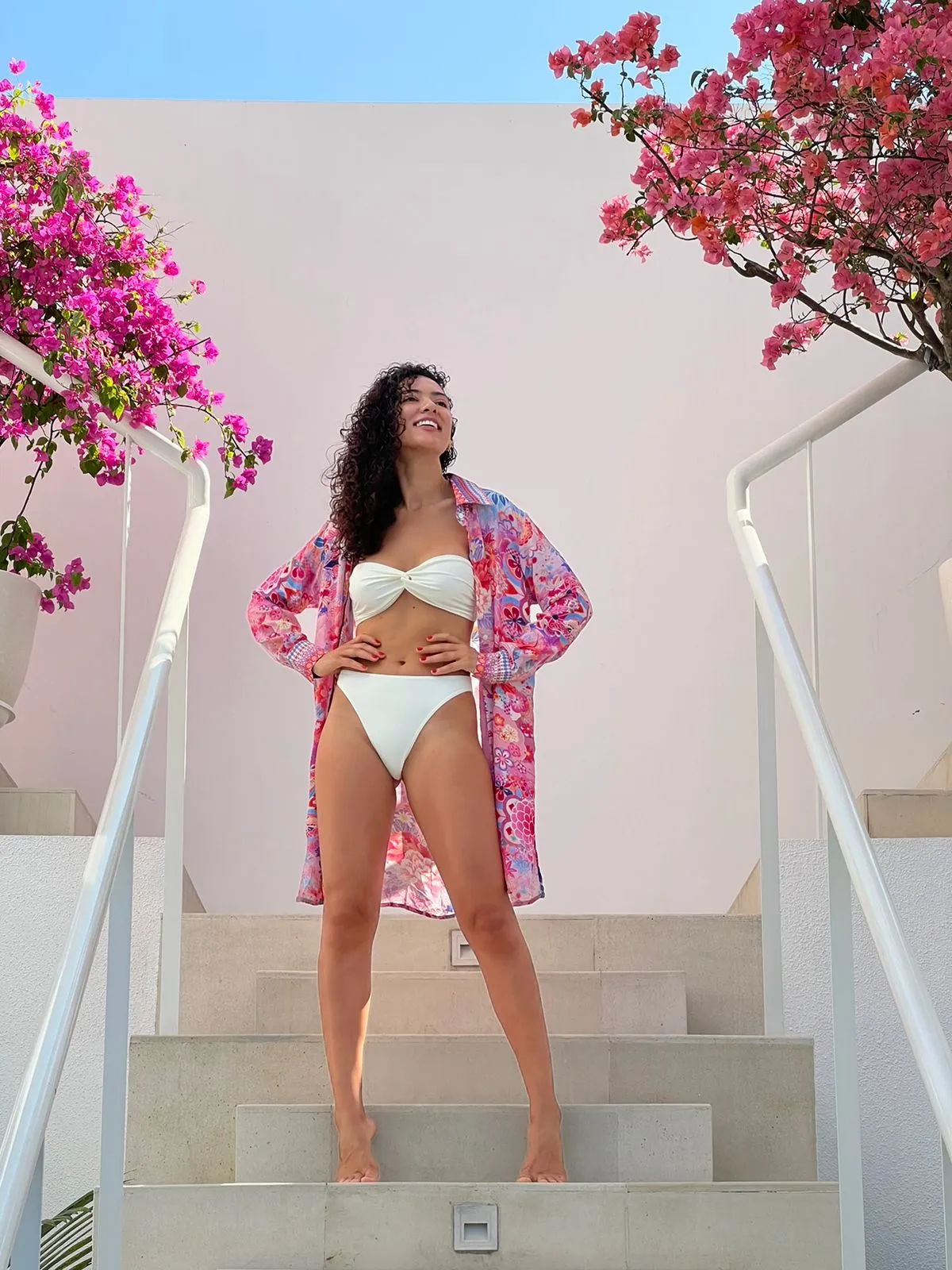 CHERRY BLOSSOM - SHIRT DRESS