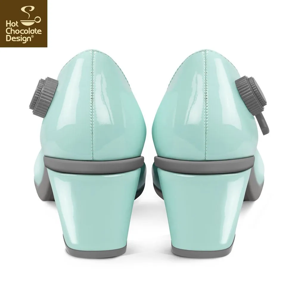 Chocolaticas® TYPEWRITER Women's Mary Jane Pump