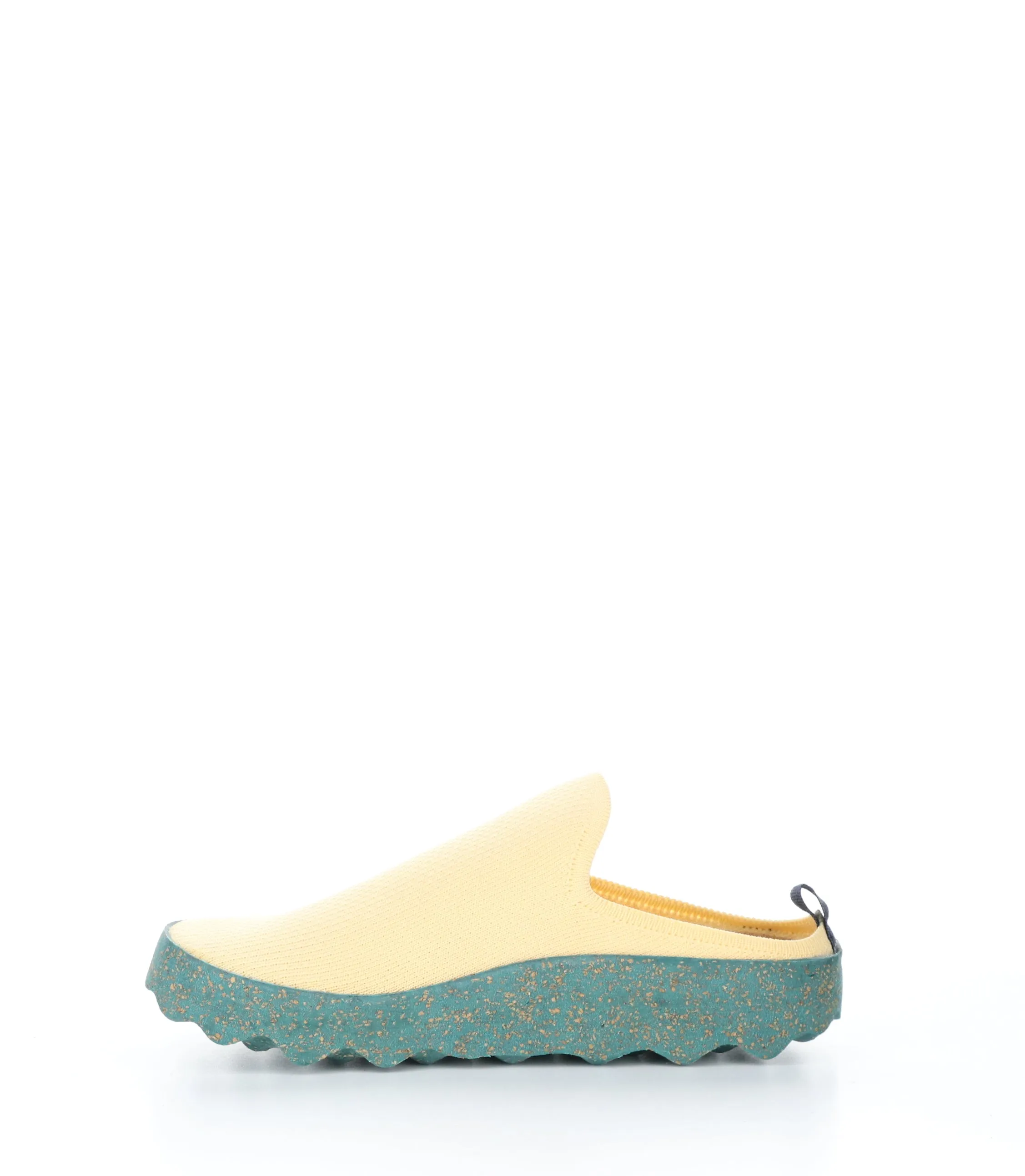 CLOG102ASP BUTTER/GREEN Slip-on Shoes|CLOG102ASP Chaussures �� Bout Rond in Jaune