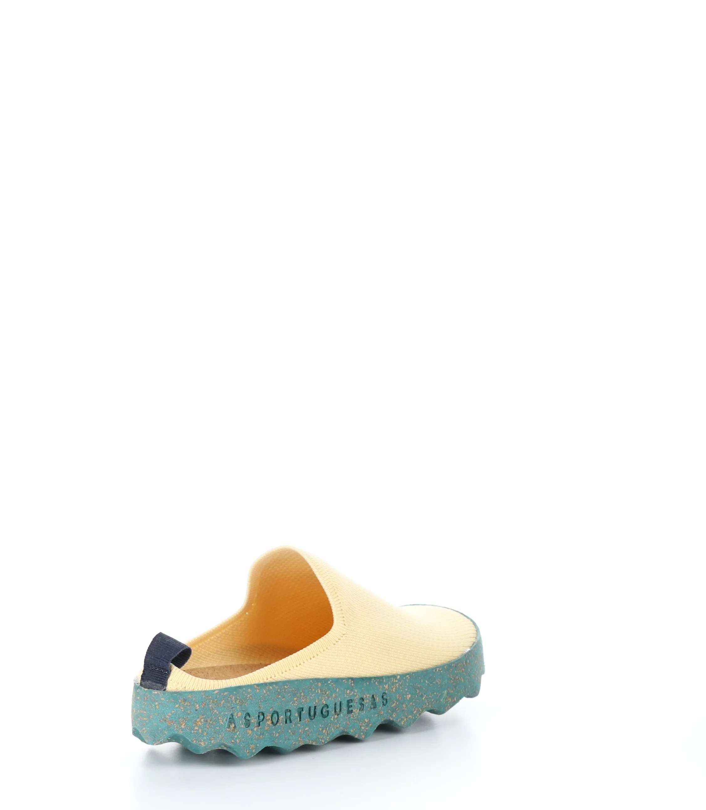 CLOG102ASP BUTTER/GREEN Slip-on Shoes|CLOG102ASP Chaussures �� Bout Rond in Jaune