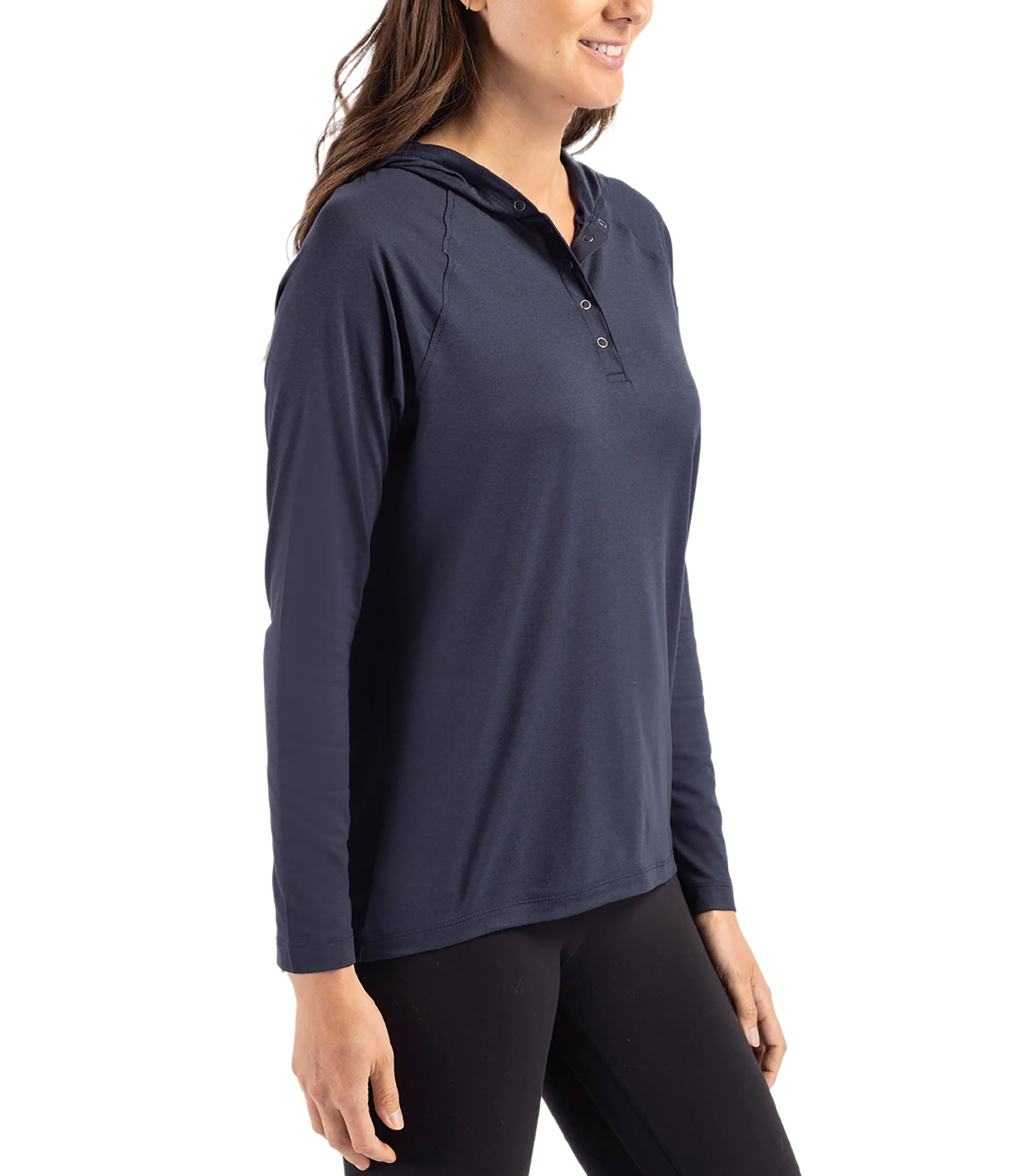 Coastline Epic Comfort Eco Recycled Womens Hooded Shirt