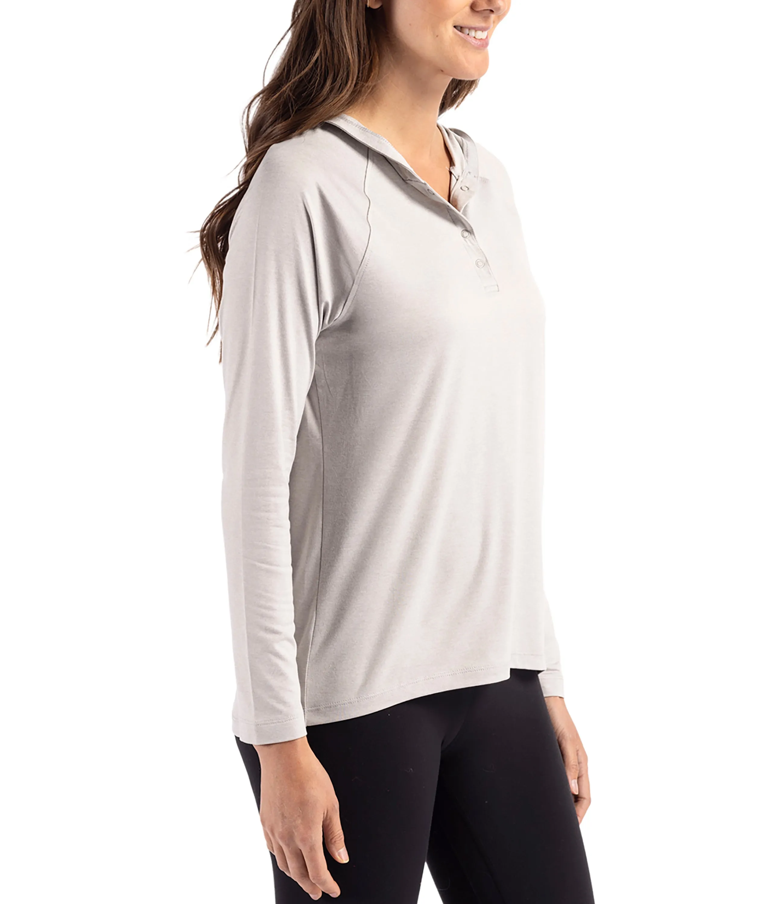 Coastline Epic Comfort Eco Recycled Womens Hooded Shirt