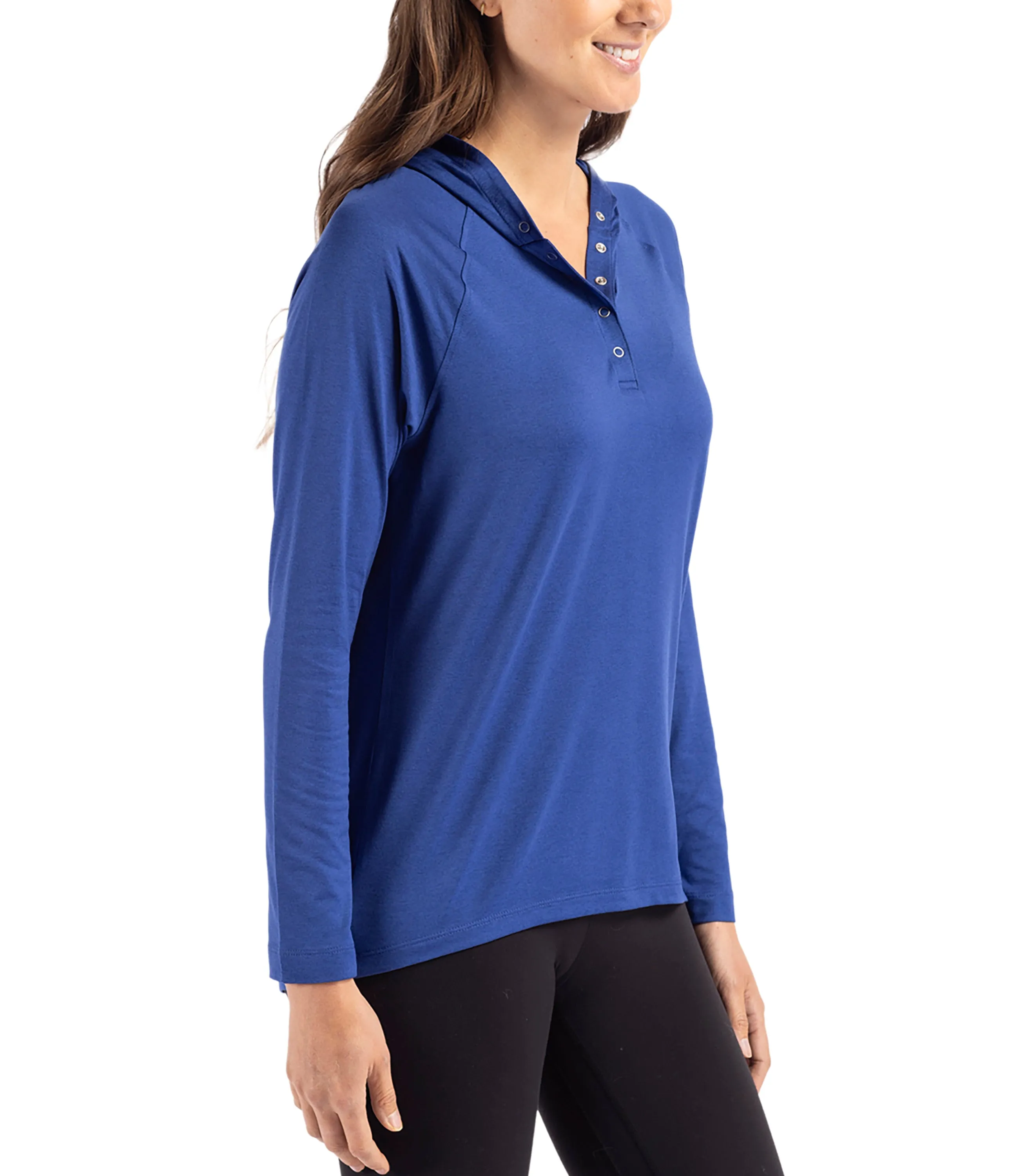 Coastline Epic Comfort Eco Recycled Womens Hooded Shirt