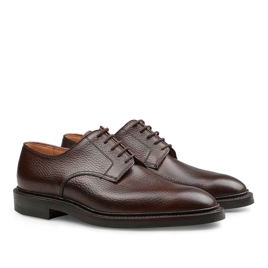 Dark Brown Country Calf Grain Ashdown Derbies