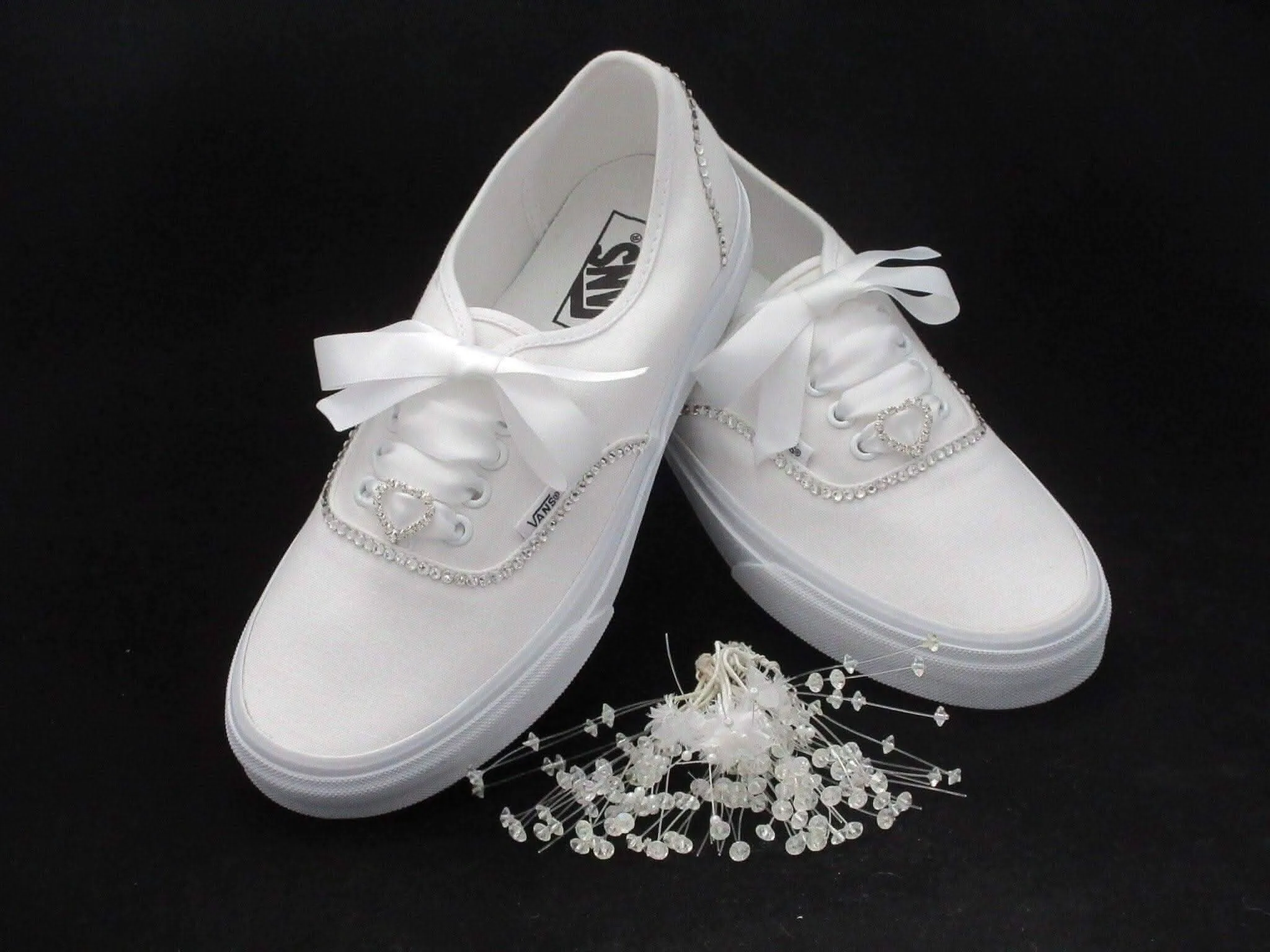 Elegant Bridal Crystal Vans
