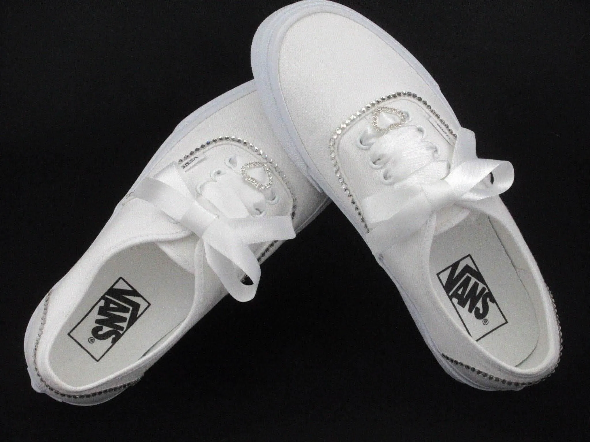 Elegant Bridal Crystal Vans