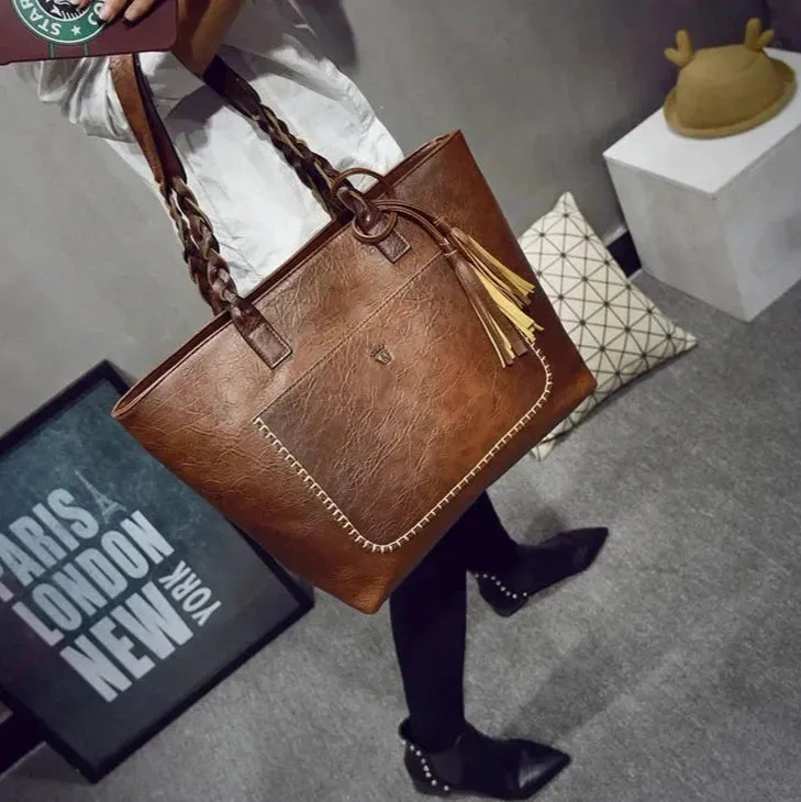 Elegant Women's Leather Bag Amlie