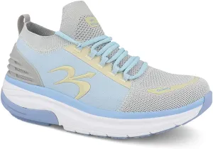 G-DEFY MATeeM Womens Cross Trainer Shoe | Heel Support | VersoShock Technology for Pain Associated with Prolonged Standing or Walking | Arch Support | Diabetic Shoes | Wide Shoes | Free Orthotic