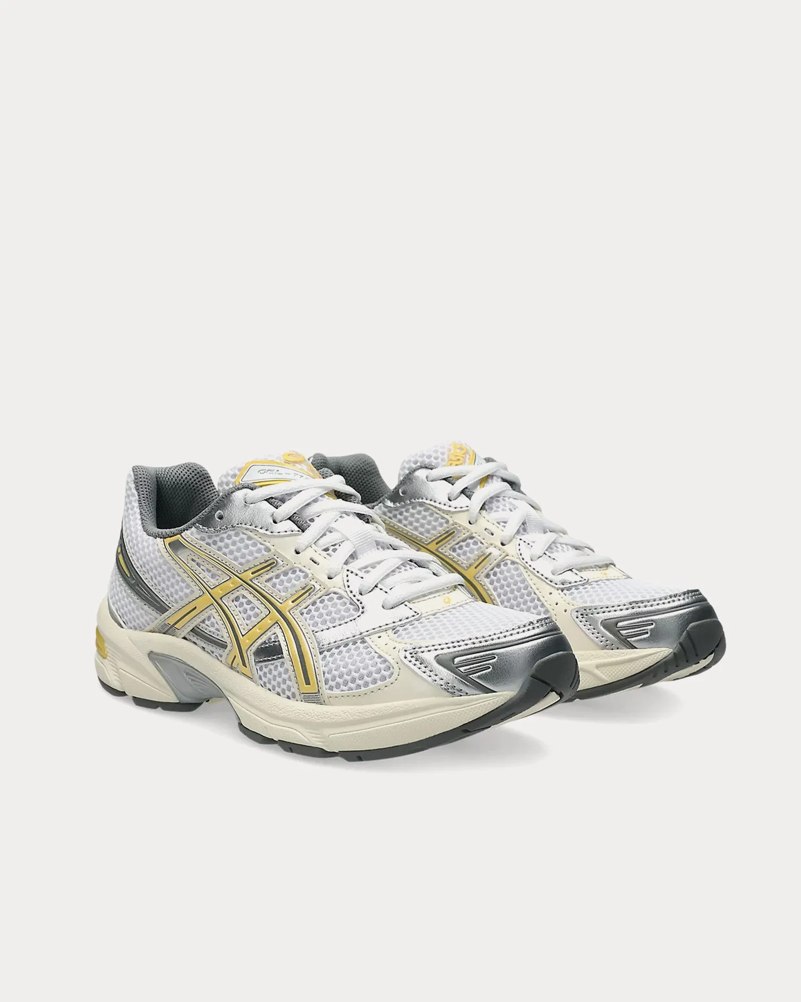 Gel-1130 White / Faded Yellow Low Top Sneakers