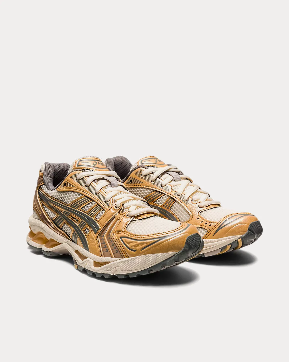 Gel-Kayano 14 Cream / Clay Grey Low Top Sneakers