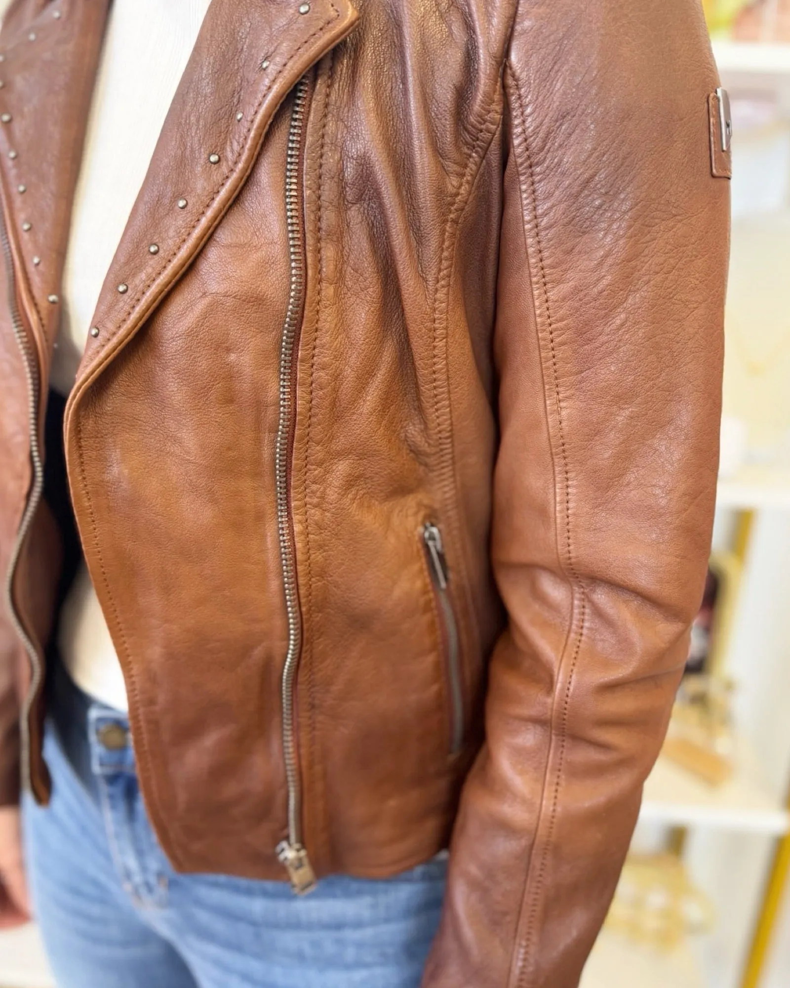 Gwyneth Leather Jacket
