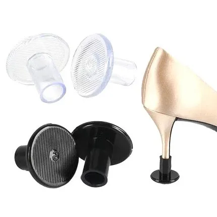 HEEL PROTECTORS IN BLACK