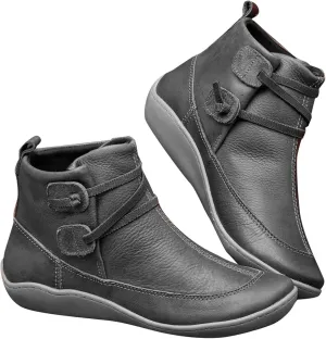 Hiking Boots Women Ankle Womens Wide Width Booties Black Womens Cowboy Boots Walking Shoes Women Lightweight Breathable Side Zipper Pointd Toe Suede