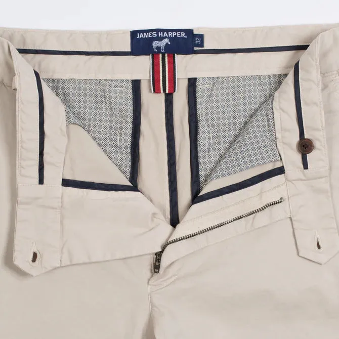 JAMES HARPER JHRT24 CHINO PANT - Pebble
