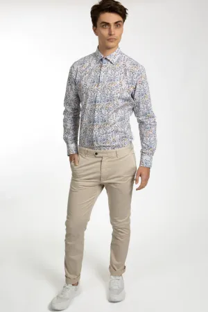 JAMES HARPER JHRT24 CHINO PANT - Pebble