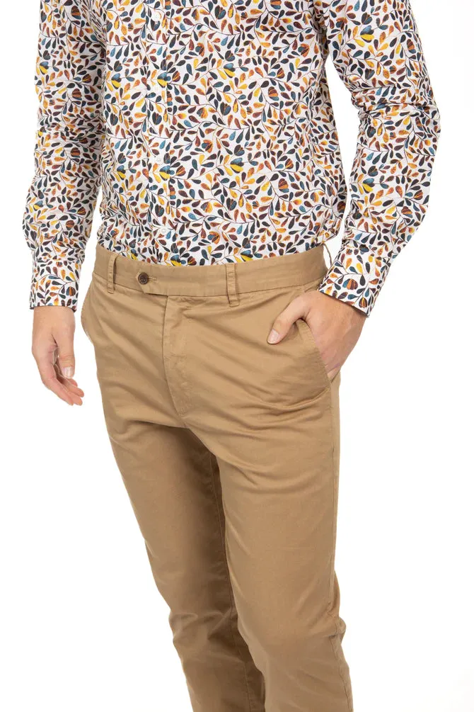 James Harper JHRT24 Chino Pant - Tobacco