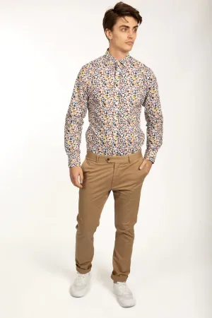 James Harper JHRT24 Chino Pant - Tobacco