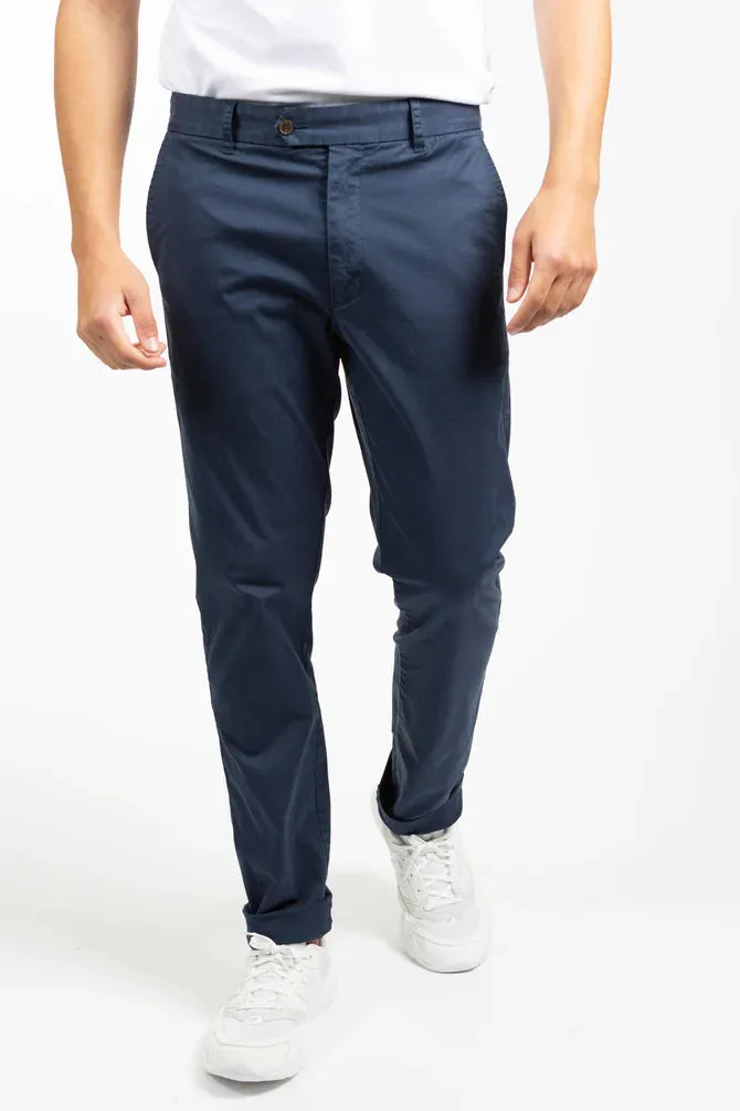JAMES HARPER JHTR24 CHINO - Navy