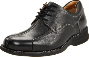 Johnston & Murphy Mens Shuler Moc Toe Slip-On Shoe | Cushioned Footbed | Full-Grain Leather | Rubber Sole | Padded Collar | Superior Comfort