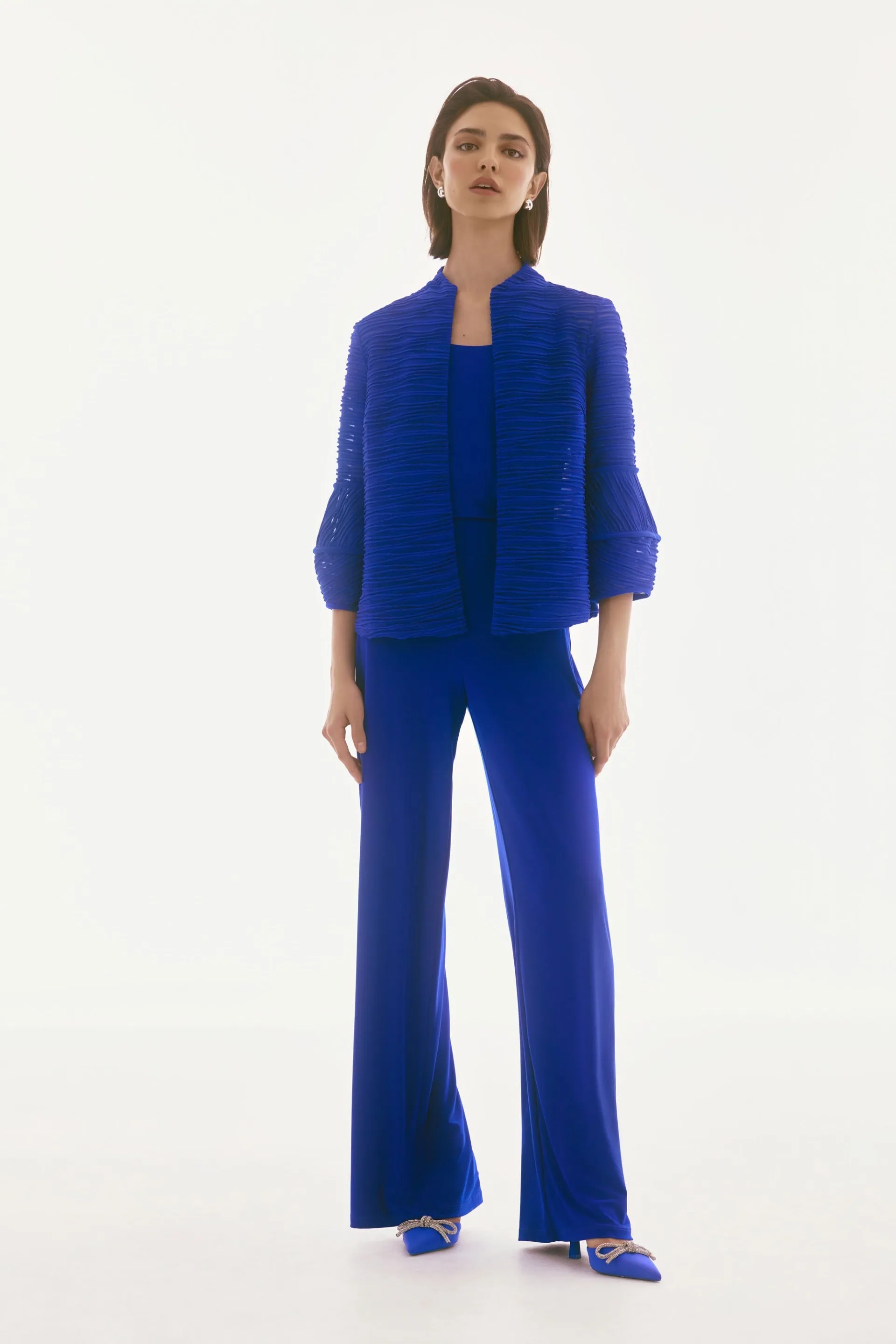 Joseph Ribkoff Royal Sapphire Cascade 2 Piece Set Style 251756