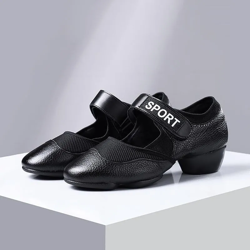 JUODVMP Women's Dance Sneakers Lady Athletic Jazz Modern Dance Shoes with Air Cushion,Model KCBD19-3