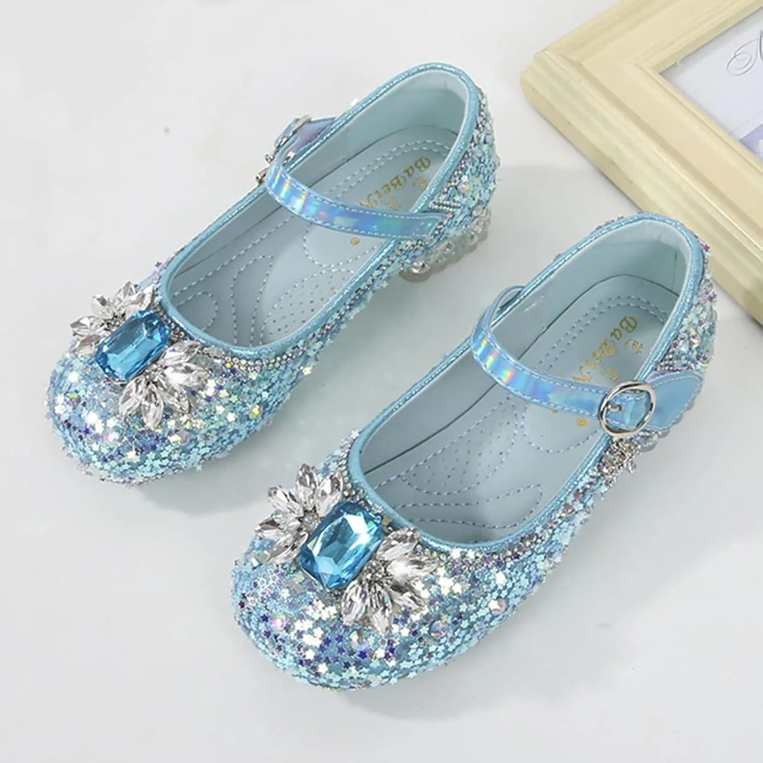 Kids Cloud Sandals Fashion Autumn Toddler And Girls Casual Shoes Dance Shoes Round Toe Buckle Dress Shoes Sandals Shoes