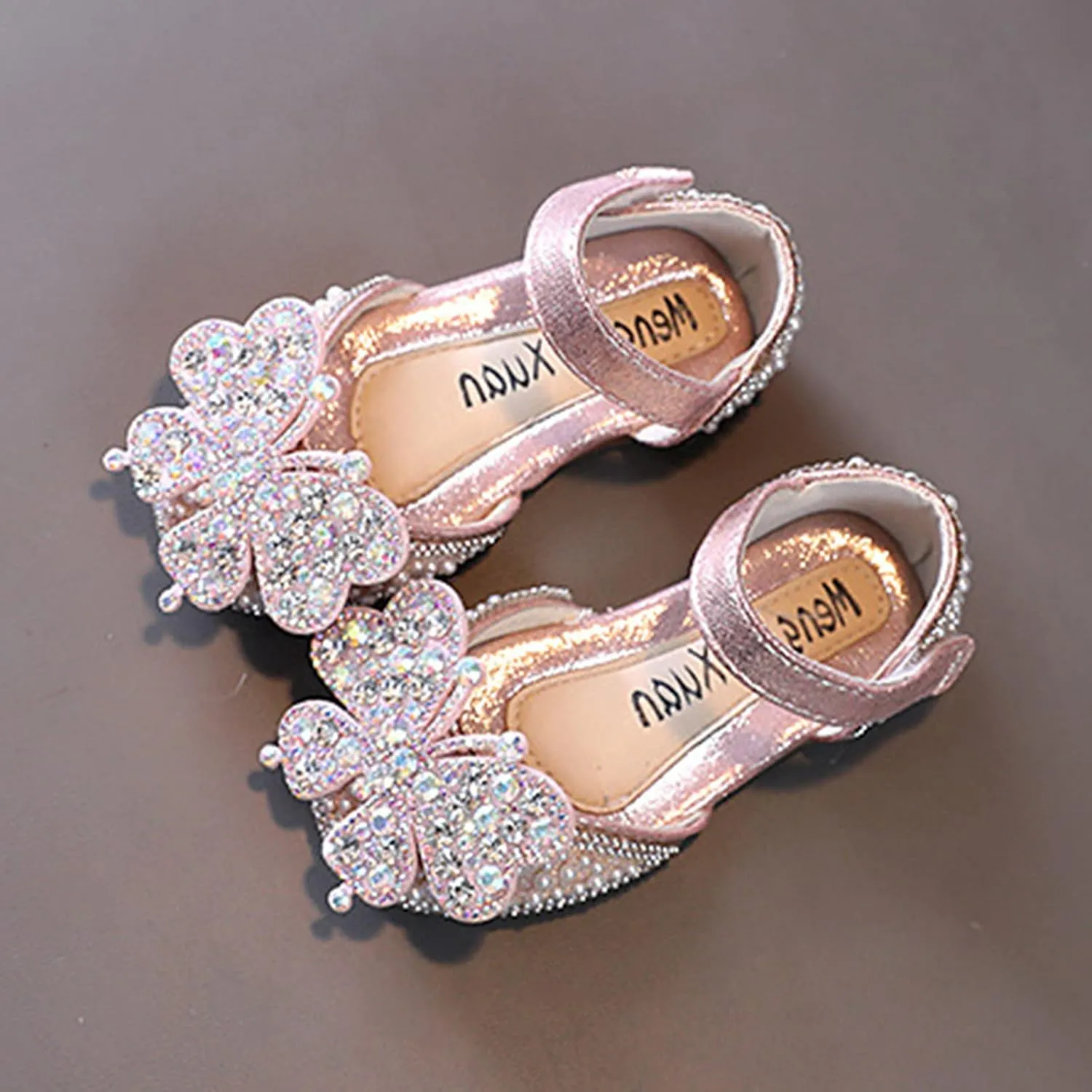 Kids Cloud Sandals Fashion Spring And Summer Children Dance Shoes Girls Dress Performance Princess Strap Leather Sandals