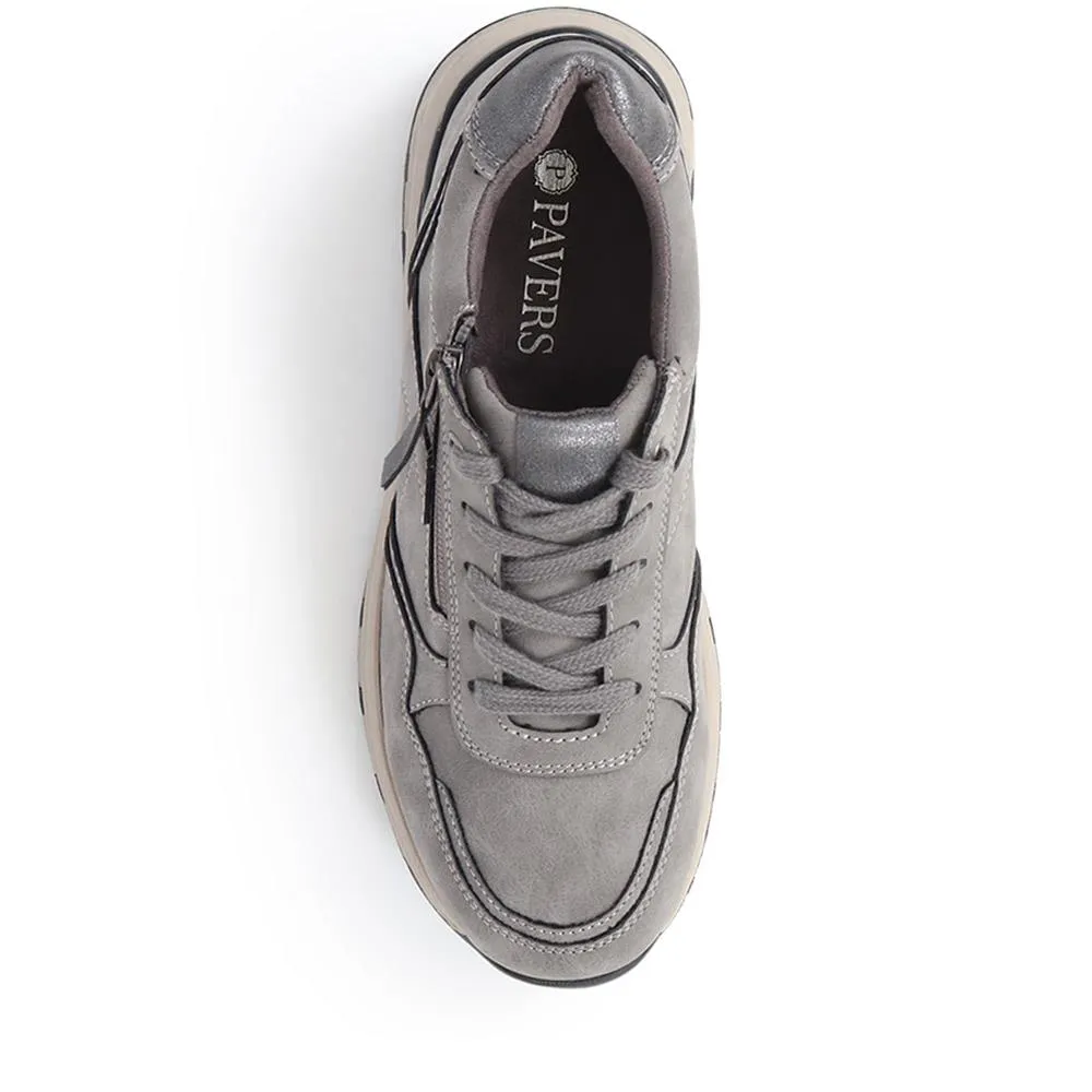 Lace-Up Chunky Trainers - SUPRE40011 / 326 255